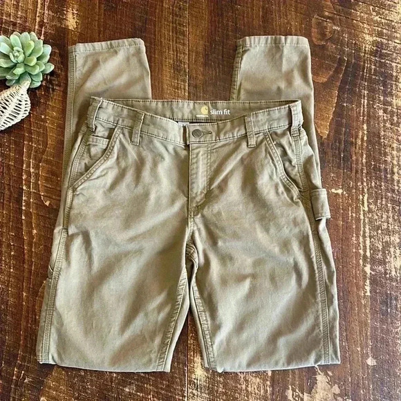 Carhartt | SLIM-FIT CRAWFORD PANT, Color Yukon - Picture 3 of 7